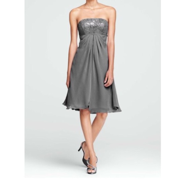 David’s Bridal Sequin & Chiffon Dresses - Picture 6 of 6